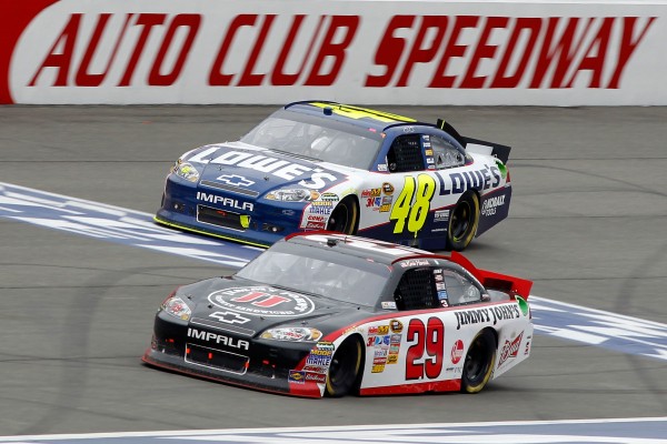 jimmie johnson 2011. Kevin Harvick Steals a Win at